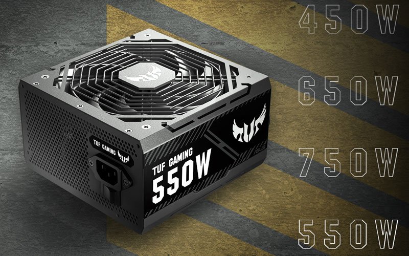ASUS TUF 450W GAMING 80+ BRONZE 2 800 1