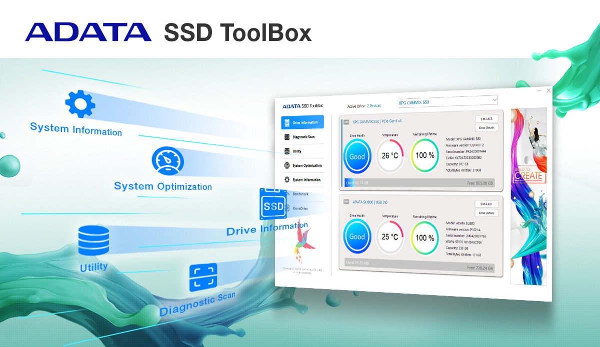 SSD ToolBox program