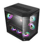 GAMEMAX HYPE BLACK FISH TANK ATX ARGB BLACK – Image 4