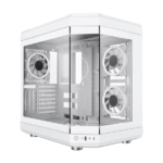 GAMING GAMEMAX HYPER WHITE FISH TANK ATX ARGB WHITE